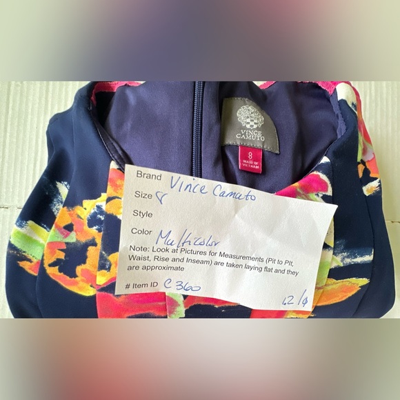 Vince Camuto Floral Dress‎ 8 - Picture 8 of 8